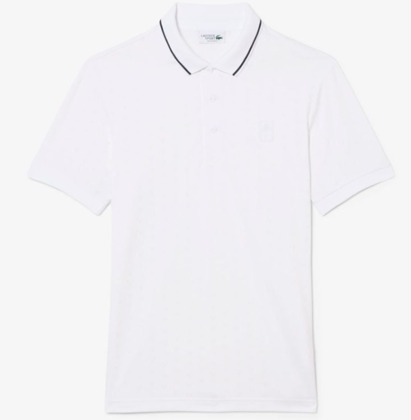 Áo Polo Tennis Lacoste Nam Heritage Dáng Suông Co Giãn Công Nghệ Thoáng Khí