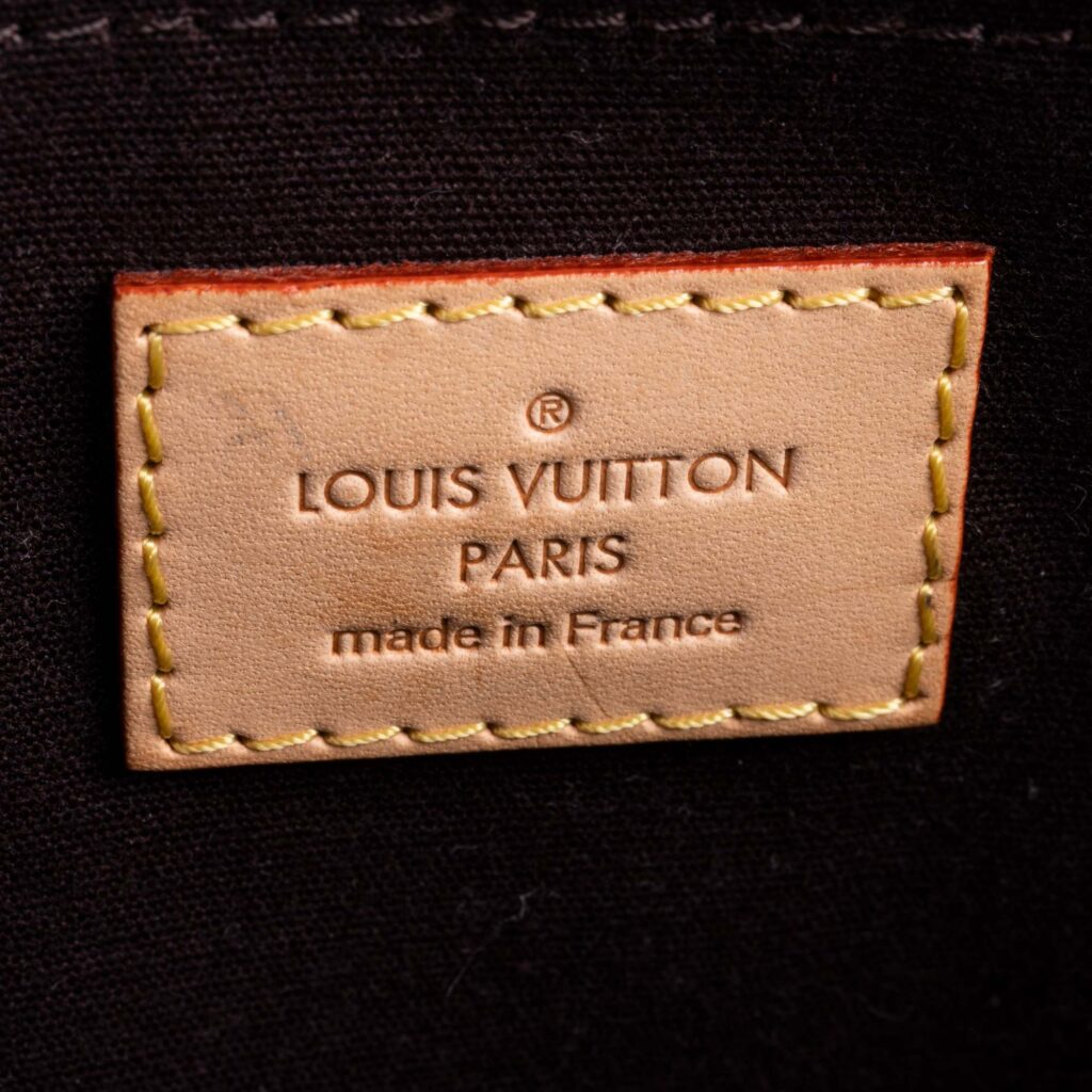 Túi Handbag Louis Vuitton Monogram Vernis Brea GM – Amarante - Image 5