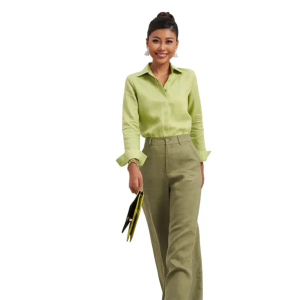 Áo Sơ Mi Nữ F2 Fashion & Freedom Linen Modern Women