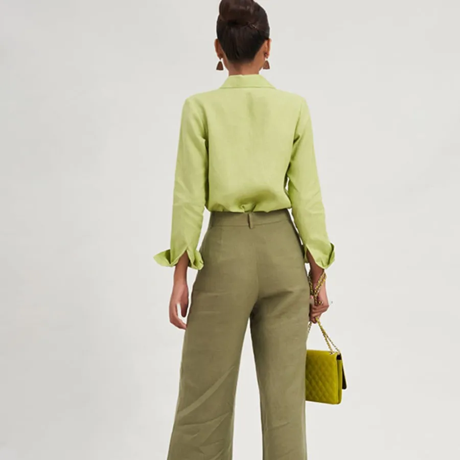 Áo Sơ Mi Nữ F2 Fashion & Freedom Linen Modern Women - Image 2