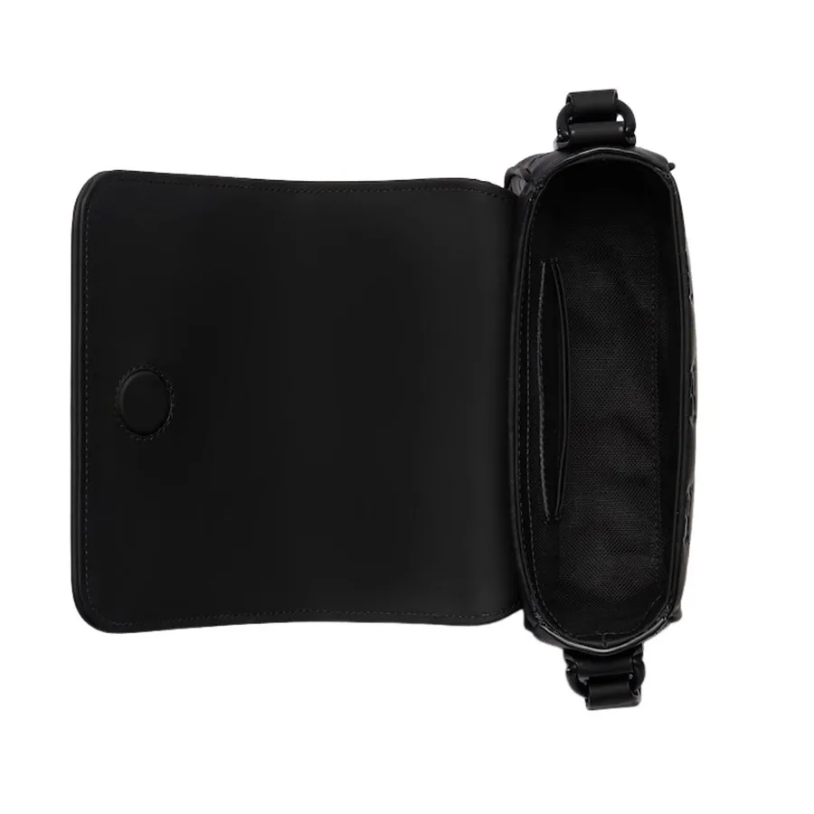 Túi Đeo Chéo Nam Gucci Rubber-Effect Leather Mini Messenger Bag - Image 3