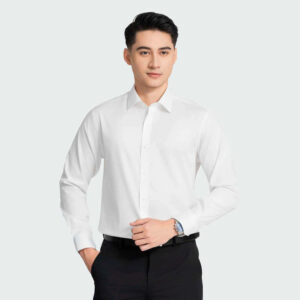 Áo Sơ Mi Nam Trắng Cotton Aristino Business