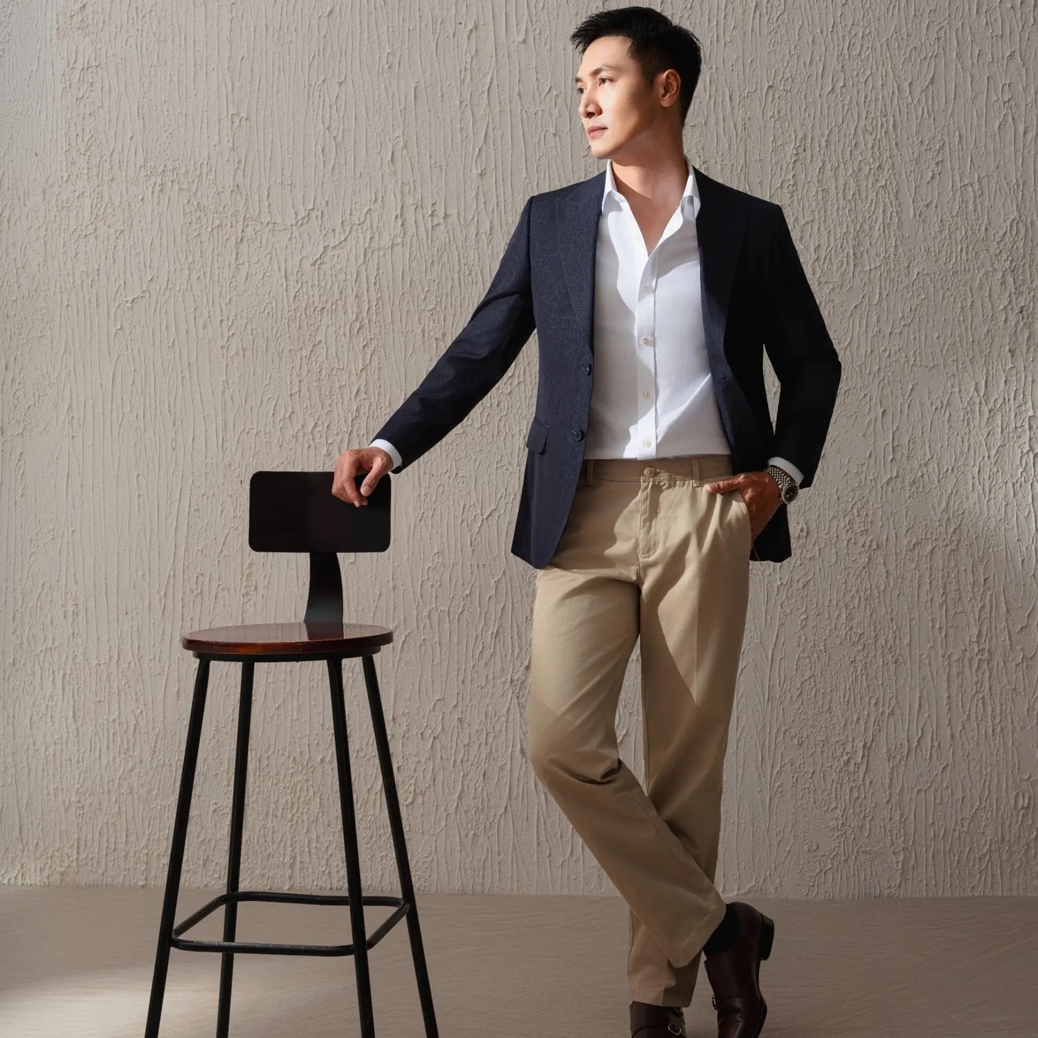 Quần kaki Nam Aristino Business Cotton - Image 1