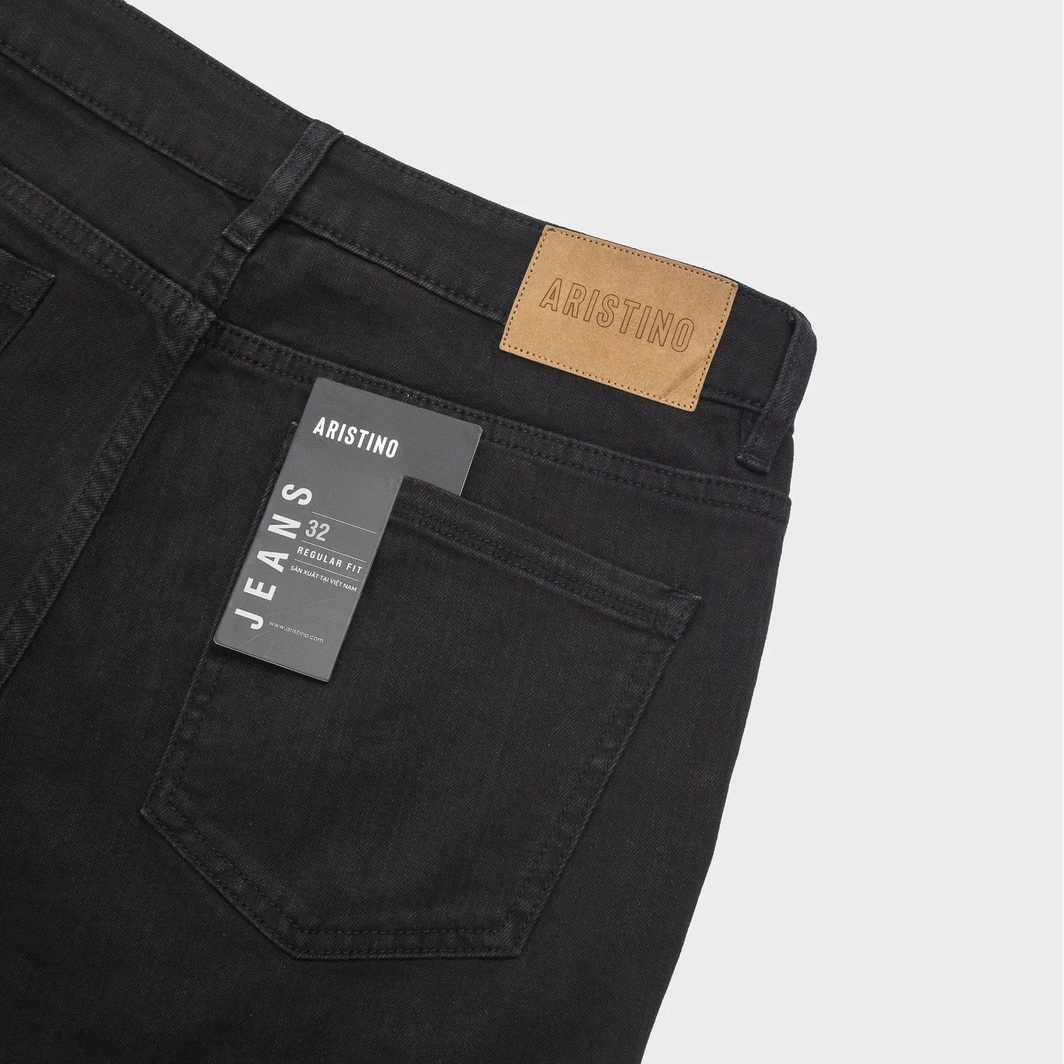 Quần Short Jean Nam Aristino Regular - Image 3